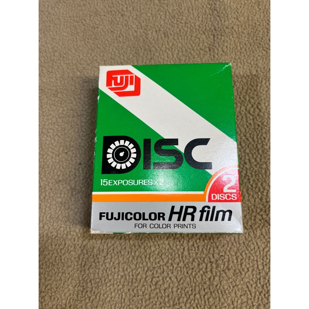 Fuji Fujicolor HR Disc Film ISO 200 15‎ Exposures 2 Pack CD DISC-15-2
